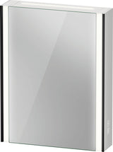 DURAVIT XViu Spiegelschrank 620x800x156 mm, rechts, LED, champagner matt – mit Front- und Innenspiegel