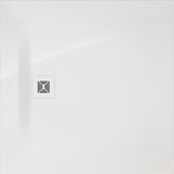 DURAVIT Sustano Duschwanne 800x800x30 Mineralguss Weiß – Quadratisch, Bodenbündig