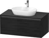 Duravit Ketho.2 Konsolen-Waschtischunterbau 1000 mm betongrau matt, wandhängend, 1 Auszug, Soft-Close