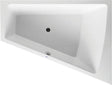 DURAVIT Paiova Badewanne 1700x1300 mm Einbau Trapezform weiß mit Rückenschräge rechts