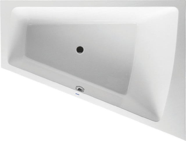 DURAVIT Paiova Badewanne 1700x1300 mm Einbau Trapezform weiß mit Rückenschräge rechts