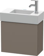 flannel grey seidenmatt / Mitteldichte Faserplatte (MDF) / 1 Tür
