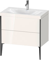 DURAVIT XViu c-bonded Waschtischset 800 mm mit 2 Auszügen, bodenstehend, Soft-Close