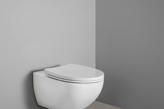 DURAVIT Univavo WC-Sitz Oval Tief 451mm mit Absenkautomatik, Weiß