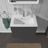 Duravit L-Cube Waschtischunterbau 620 mm Weiß Matt mit 2 Schubkästen und Tip-On Technik