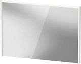 DURAVIT D-Code 2.0 Spiegel 1000x700 mm mit LED-Beleuchtung, Weiß Matt – Wandhängend, IP44