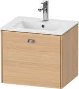 DURAVIT Waschtischunterbau Brioso 520 mm wandhängend weiß matt mit 1 Auszug und Soft-Close