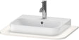 Duravit Konsole Happy D.2+ 650x480mm Weiß Hochglanz mit 1 Ausschnitt