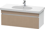 DURAVIT DuraStyle Waschtischunterbau 1000 mm wandhängend mit 1 Auszug und Soft-Close in Weiß Matt