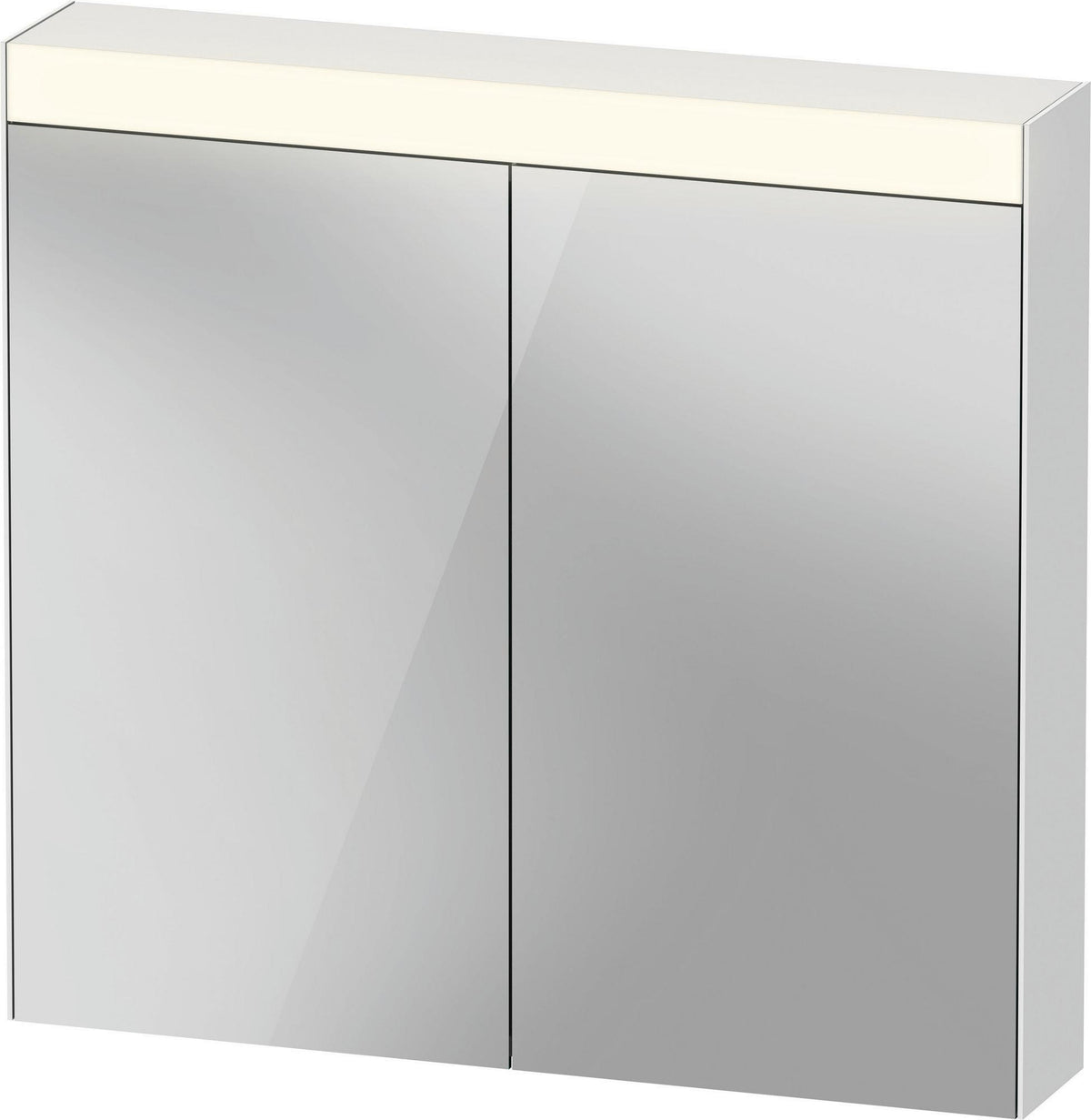 DURAVIT Spiegelschrank BETTER mit LED-Beleuchtung, 760 mm, Anschlag links, Front- und Innenspiegel