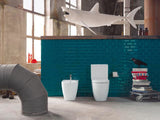 DURAVIT Stand-Bidet ME by Starck 600 mm Weiß Seidenmatt mit Hahnlochbank