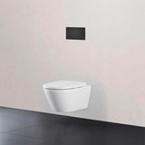 DURAVIT DuraSystem Betätigungsplatte Beta 100 Dual Flush Aufgesetzt Schwarz Matt