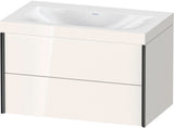 DURAVIT XViu c-bonded Waschtischset wandhängend 800x480x503mm mit 2 Schubkästen, Push-Open und Soft-Close