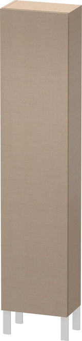 Duravit Hochschrank L-Cube 243x400x1760mm, 1 Tür links, Leinen – Wandhängend mit Soft-Close