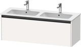 Duravit Waschtischunterbau Ketho.2 wandhängend 1280 mm betongrau matt mit 1 Auszug