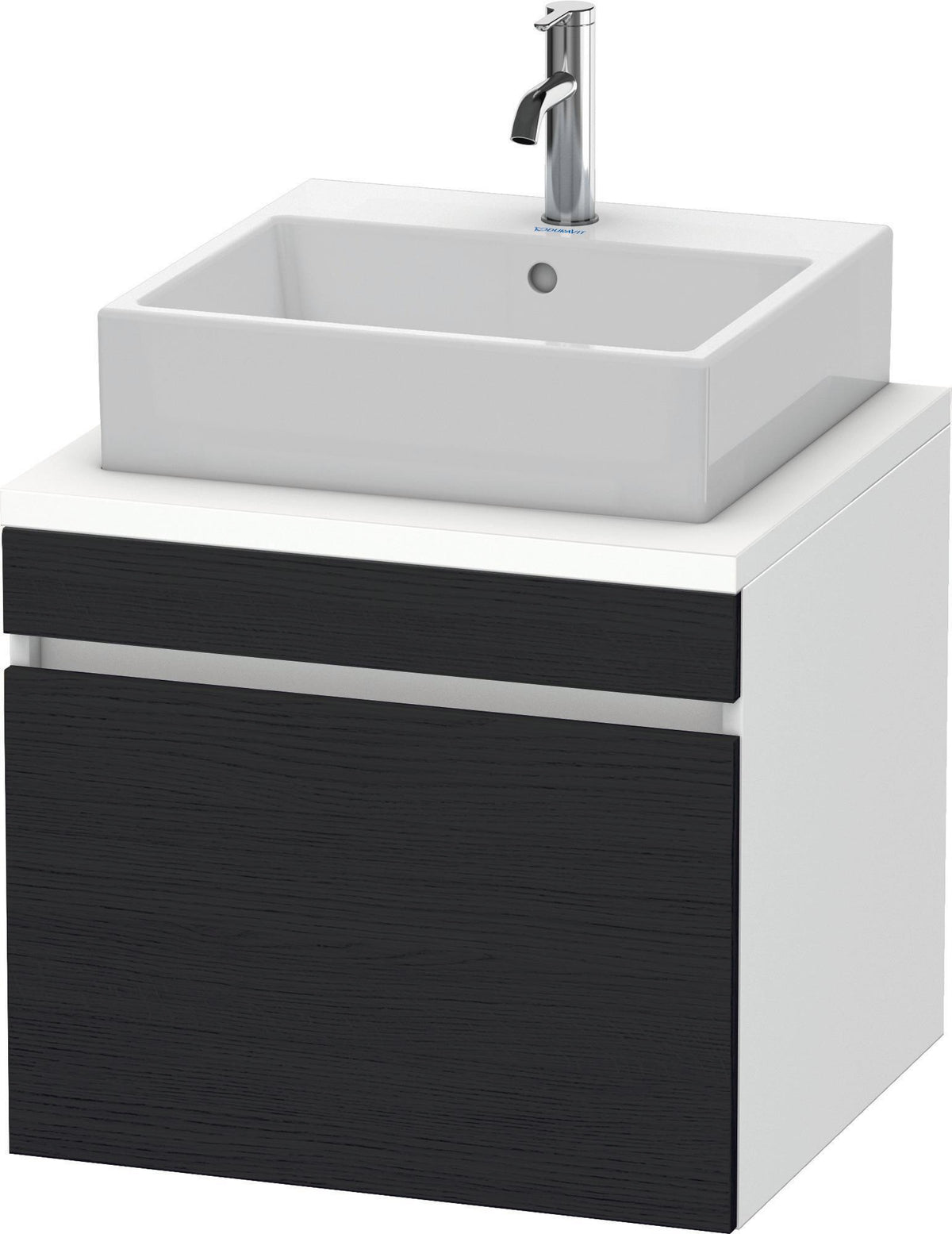 DURAVIT DuraStyle Konsolenunterschrank 600 mm betongrau matt – 1 Auszug, wandhängend