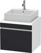 DURAVIT DuraStyle Konsolenunterschrank 600 mm betongrau matt – 1 Auszug, wandhängend