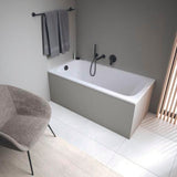 DURAVIT Wave Wanneneinlauf Rosette Rund 202mm Gold Poliert – Wandmontage
