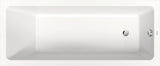 Duravit No.1 Badewanne 1500x700 mm Einbauversion mit 1 Rückenschräge in Weiß