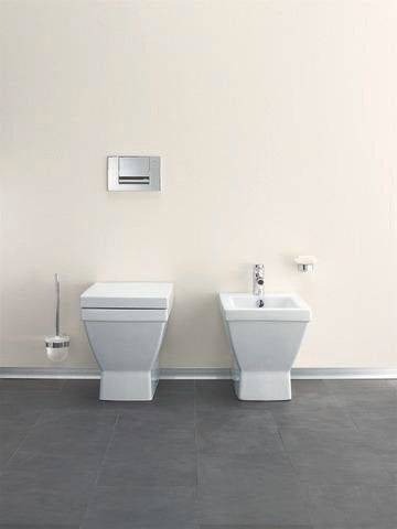 DURAVIT WC-Sitz 2nd floor mit SoftClose und Edelstahl-Scharnieren, weiß