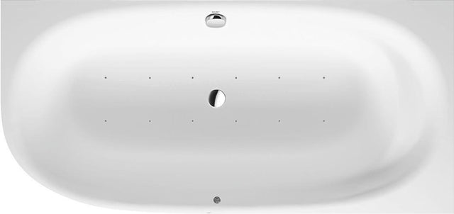 DURAVIT Cape Cod Whirlwanne 1900x900 mm Ecke rechts mit Air-System, weiß matt