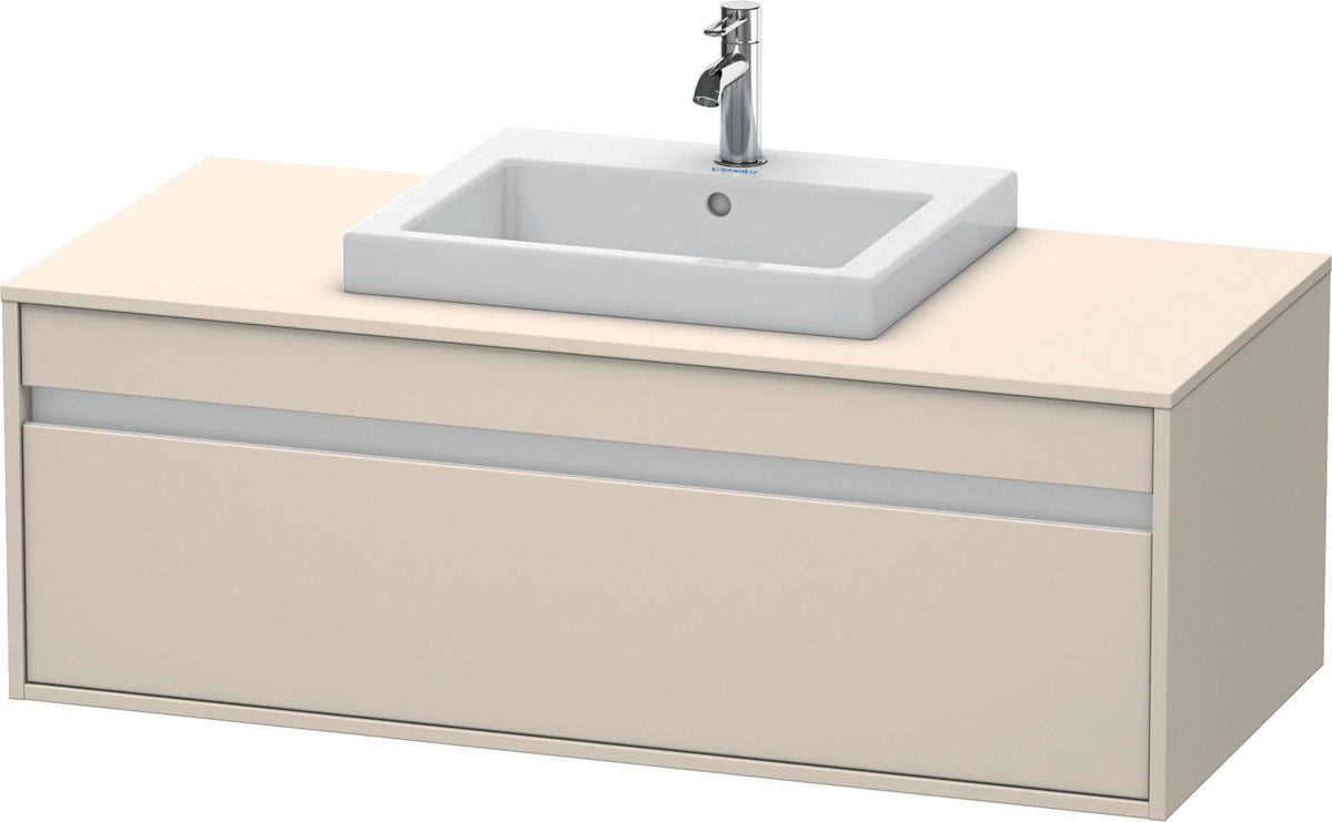 DURAVIT Ketho Waschtischunterbau wandhängend 1200 mm weiß matt mit 1 Auszug