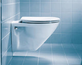 DURAVIT WC-Sitz Universal ohne Absenkautomatik, Edelstahl-Scharniere, Weiß