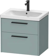 DURAVIT D-Code 2.0 Wandhängender Waschtischunterbau 634 mm Eiche mit Soft-Close