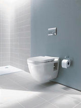 DURAVIT WC-Sitz Starck 3 Vital, Duroplast, Edelstahl-Scharniere, weiß, ohne Absenkautomatik