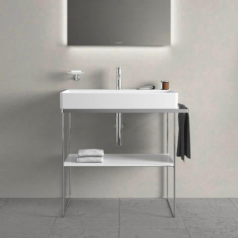 Duravit DuraSquare Möbelwaschtisch 800 mm, weiß, mit Hahnlochbank