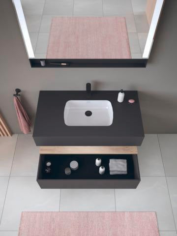 DURAVIT Starck T Handtuchhaken Chrom – Doppelhaken mit verdeckter Wandmontage
