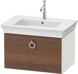 DURAVIT White Tulip Waschtischunterbau wandhängend 684 mm mit Auszug und Innenbeleuchtung