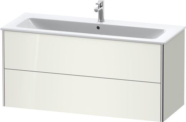 Duravit XSquare Waschtischunterbau 1210 mm mit 2 Schubkästen, s-matt, für ME by Starck