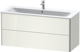 Duravit XSquare Waschtischunterbau 1210 mm mit 2 Schubkästen, s-matt, für ME by Starck
