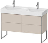 Duravit Waschtischunterbau XSquare 731x1184x460 mm, 4 Auszüge, weiß matt, für DuraSquare