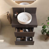 Duravit Balcoon Aufsatzbecken 450x450 mm weiß geschliffen mit Ablaufventil
