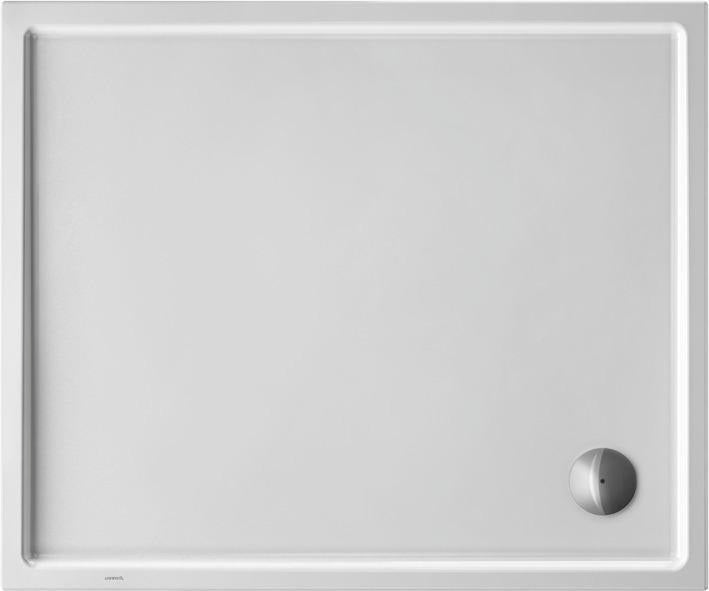 DURAVIT Starck Slimline Duschwanne 1200x800x55 mm Weiß Sanitäracryl von Philippe Starck