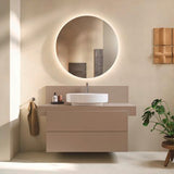 Duravit Balcoon Konsole 1000x370x550 mm – Elfenbein Matt, 1 Ausschnitt mittig