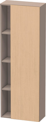 DURAVIT DuraStyle Hochschrank 1400 mm, 1 Tür links, weiß matt – wandhängend mit Soft-Close
