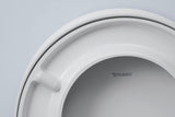 DURAVIT WC-Sitz White Tulip mit Absenkautomatik, Scharniere Edelstahl, weiß, 466x372x65 mm