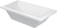 DURAVIT Starck Badewanne 1800x900 mm Einbau 2 Rückenschrägen Weiß