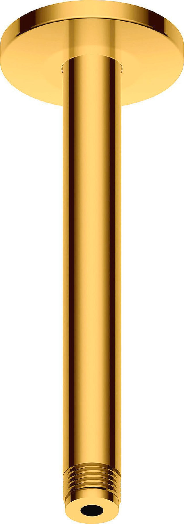 DURAVIT Brausearm L 200mm Deckenmontage Rosette rund Gold Poliert