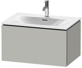 Duravit L-Cube Waschtischunterbau 720 mm taupe supermatt mit Tip-On-Technik