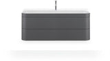 Duravit Happy D.2 c-bonded Waschtischset 1175 mm wandhängend mit 2 Schubkästen und Tip-on Technik