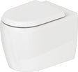 DURAVIT Qatego Stand-WC spülrandlos 600 mm, Abgang waagerecht, weiß HG