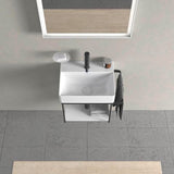 Duravit DuraSquare Metallkonsole mit Handtuchhalter links/rechts, chrom, 333x516x400 mm