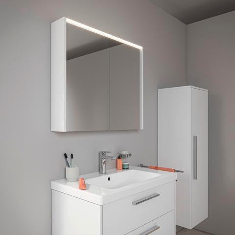 DURAVIT D-Code 2.0 Waschtischunterbau 784 mm Eiche Marmor mit Soft-Close