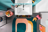DURAVIT D-Neo Einhebel-Waschtischmischer mit Zugstange, Chrom – 109 mm Ausladung