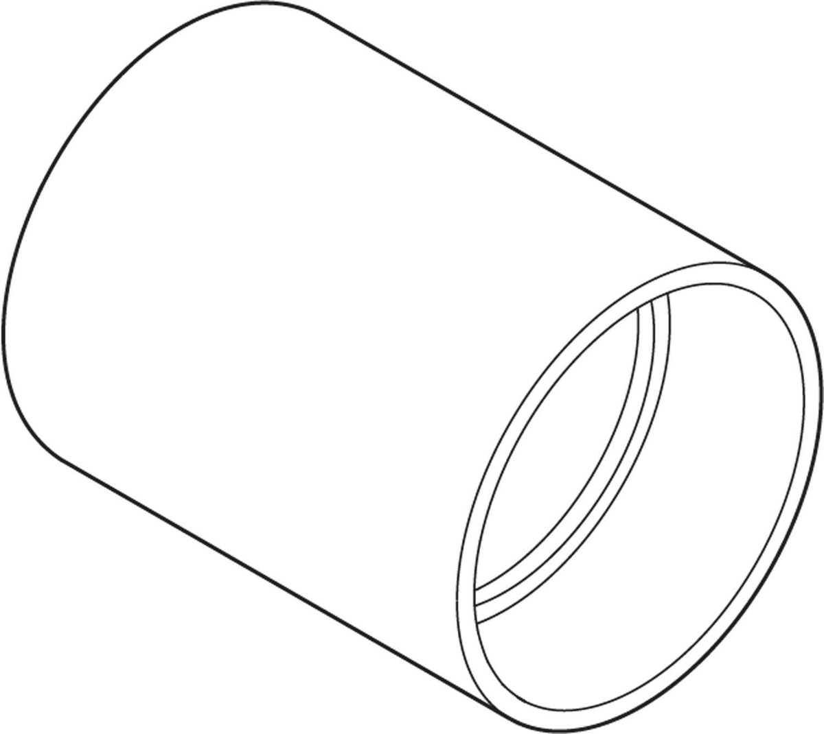 DURAVIT Abdeckhülse Universal – Ersatzteil für Dusche, Wanne und WT