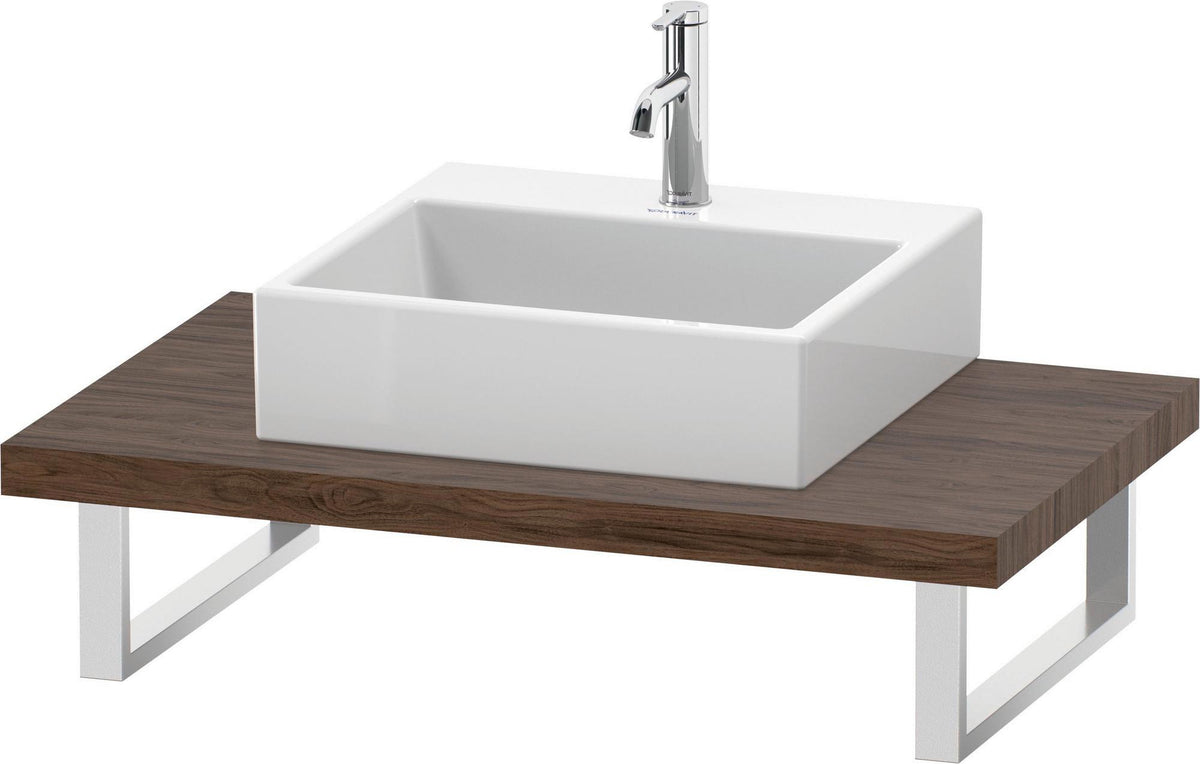 DURAVIT DuraStyle Konsole variabel 45x550 mm weiß matt – wandhängend, mit Ausschnitt